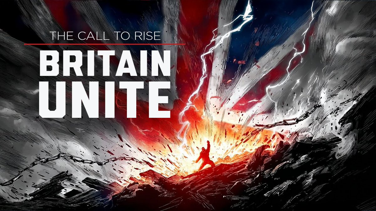 The fire spreads, the people stir, and the world is watching. ⚡ This is ‘The Call To Rise: Britain Unite’. 🇬🇧