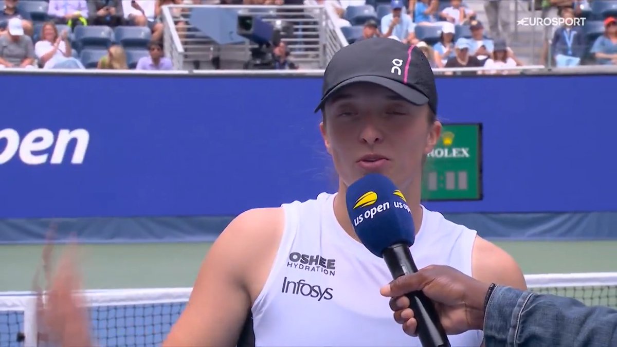 "The Pride of Poland - Iga Świątek" 🇵🇱 #USOpen #JazdaIga