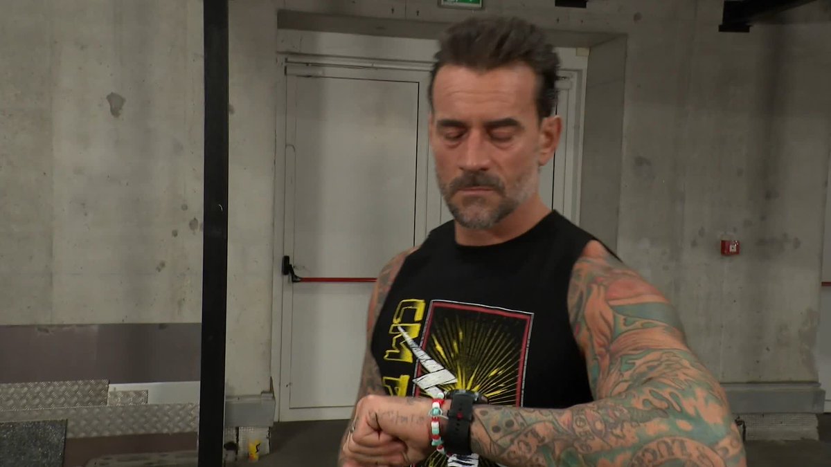 Still waiting... player/coach won't leave until he gets his hands on Seth Rollins. 👀