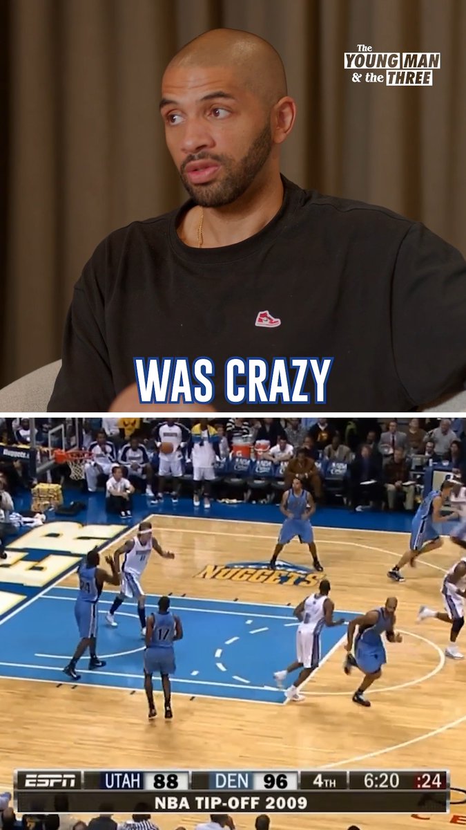 "He's the toughest guy I had to guard in my career." - Nic Batum on Carmelo Anthony (🎥 TheYoungManAndTheThree )