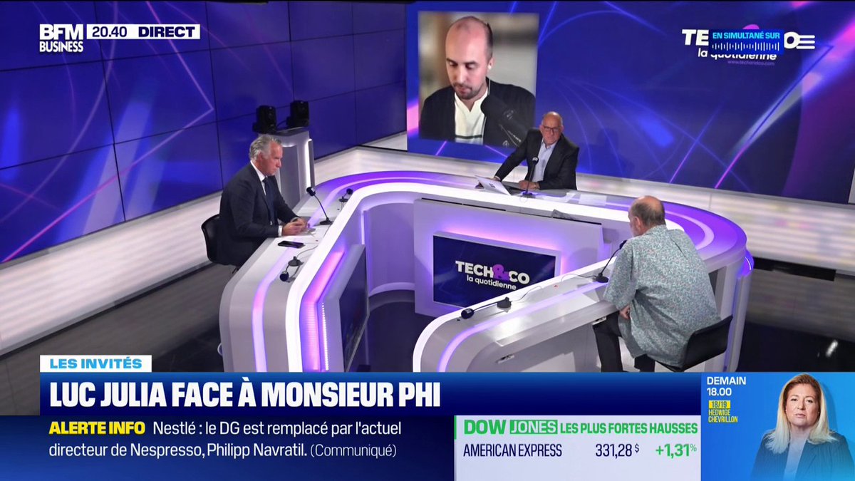 Luc Julia face à MrPhi "Adam Cheyer a présenté au groupe qui développait Siri les brevets que nous avions créés dans les années 90" 💬 Luc JULIA 🎙️ François Sorel