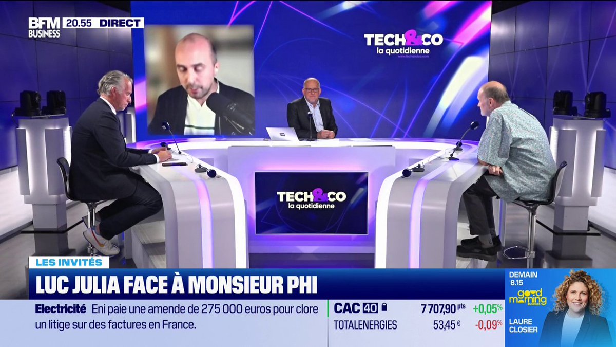 Luc Julia face à MrPhi Le face-à-face entre l'ingénieur pionnier de l'IA et le philosophe vulgarisateur 🎙️ François Sorel
