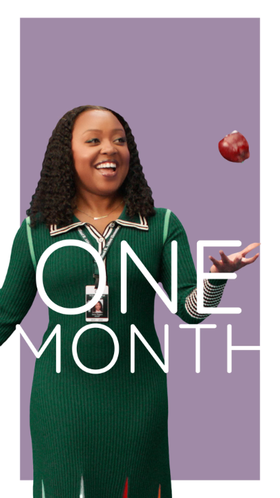 An apple a day won’t keep these teachers away! #AbbottElementary returns in ONE MONTH! 🍎