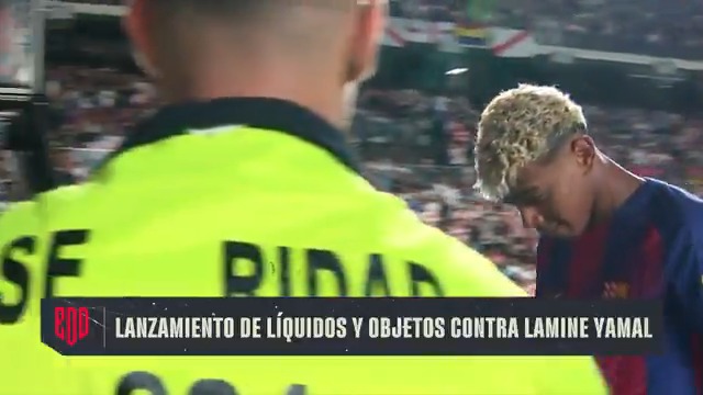 El lanzamiento de objetos a Lamine Yamal. #ElDíaDespués