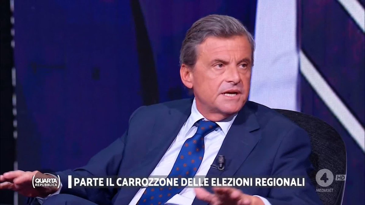 "Io penso che il Movimento 5 Stelle rappresenti una vergogna nazionale per le cose che si è rimangiato." #Calenda #regionali #quartarepubblica