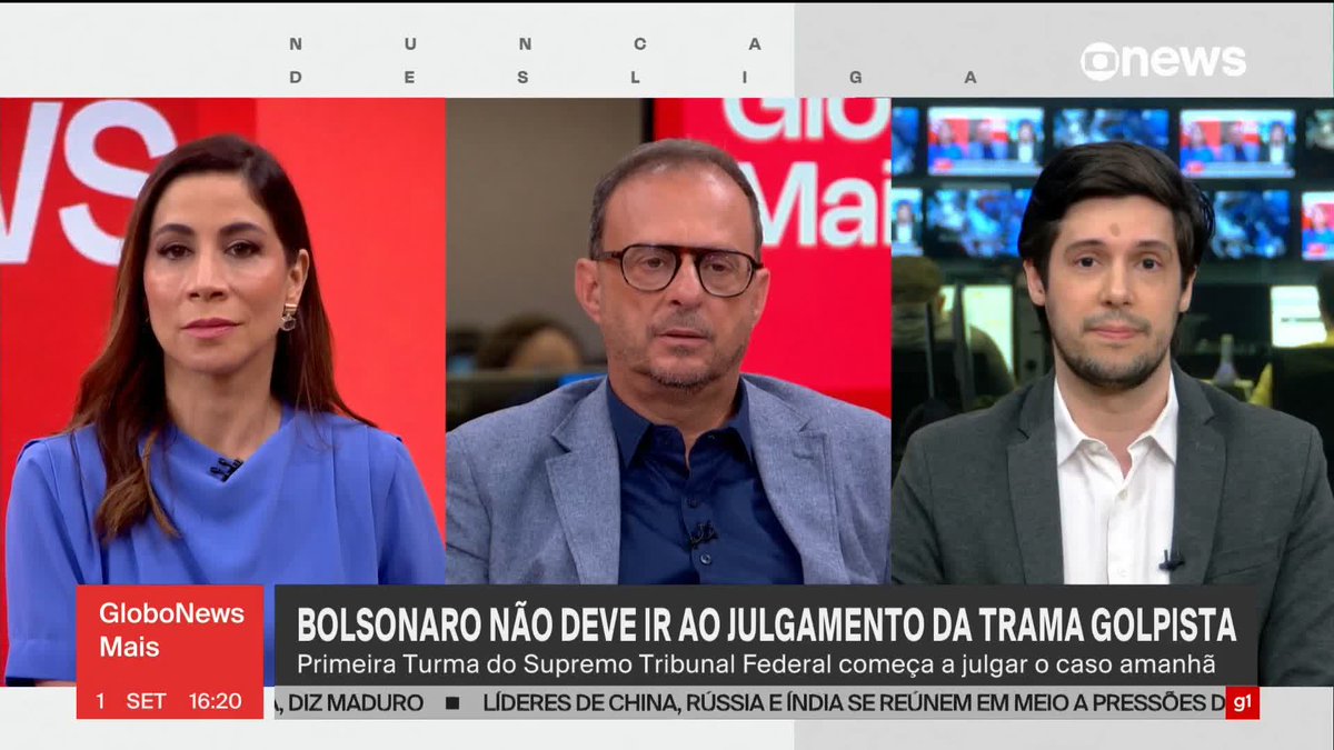 “Na acusação que a PGR fez, tem um ponto que eu acho que nunca foi devidamente explicado, embasado: ela considera que a culminação da preparação toda (para um golpe de Estado) foi o 8 de janeiro. Para ligar (Jair) Bolsonaro com aquilo, me parece que ficou bastante tênue. O que o Bolsonaro planejava era um decreto de golpe a ser emitido e assinado antes da mudança de governo, e ele não faz isso, desiste, fica com medo. Seja lá qual for a explicação, ele vê que não vai ter apoio e acaba saindo. (...) Aqueles que fazem o 8 de janeiro, aquilo era com o conhecimento e a ordem do Bolsonaro? Para mim, isso nunca ficou estabelecido”, diz Joel Pinheiro 🇧🇷 sobre as acusações contra o ex-presidente Jair Bolsonaro, réu que começa a ser julgado nesta terça-feira (2) por tentativa de golpe de Estado. ➡ Assista ao #GloboNewsMais: #GloboNews