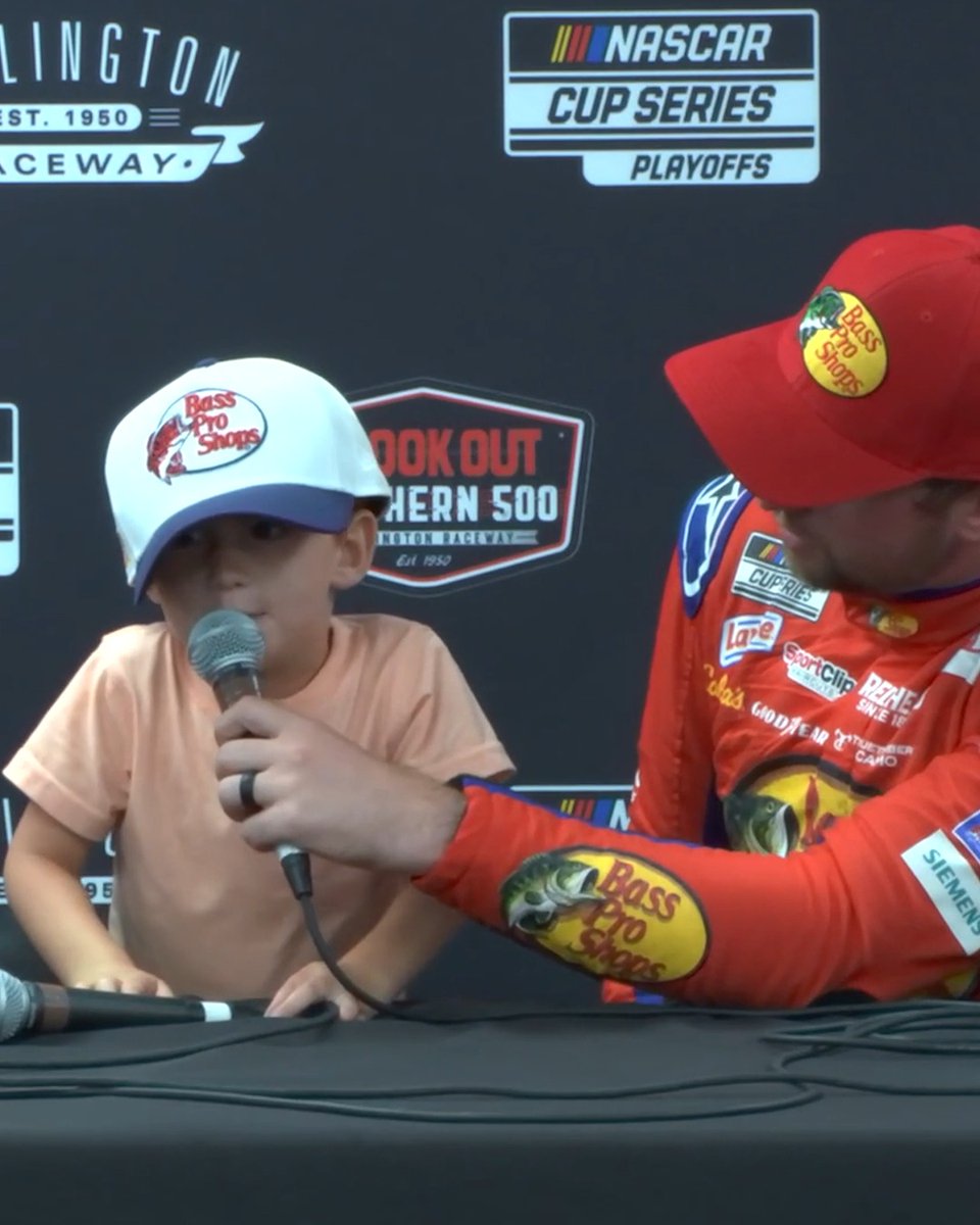 Yes, we'll hear from Chase Briscoe, but we really want to hear from Brooks.