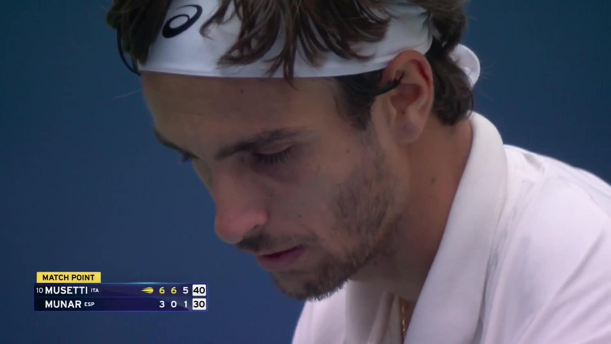Forza Lore! Just 4 games dropped as the Italian makes his first US Open quarterfinal!