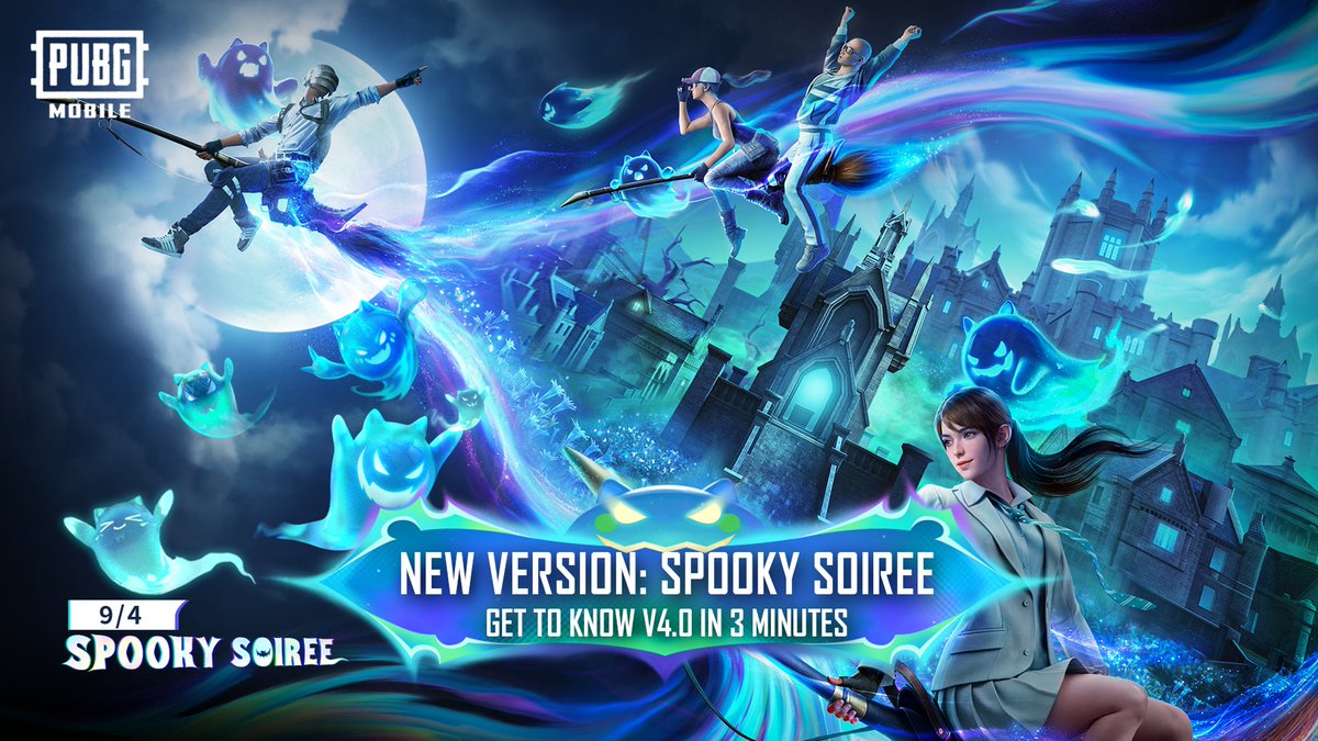 PUBG MOBILE | Version 4.0 Update! 🎃 Unfail mode is here! ⚔️ Classic + season updates 🌍 World of Wonder 1.0 🏠 Home Gameplay 💥 Metro Royale Stay tuned Sept 4! 🔗