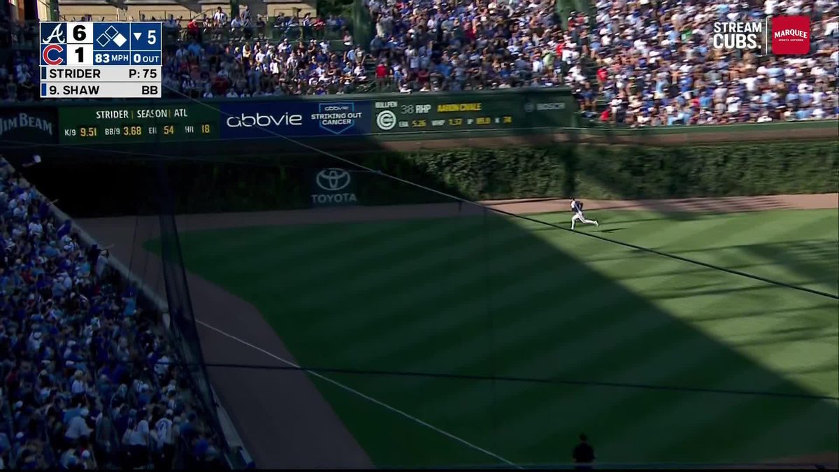 Matt Shaw rips an RBI double to the corner!