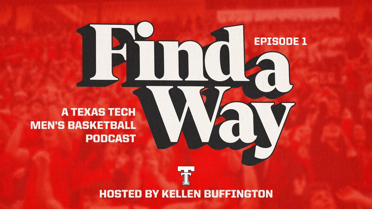 "If we can compete in this league, we can play for a Final Four" ๐ฅ Episode 1 of "Find A Way" with Kellen Buffington and guest Dustin Womble out now on TexasTech+ and YouTube.
