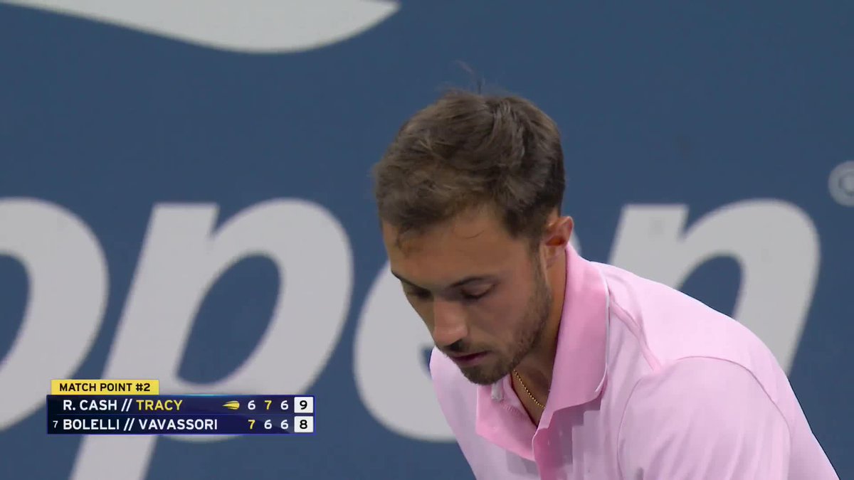 The home crowd erupts as Tracy and Cash defeat Bolelli/Vavassori to keep rolling!