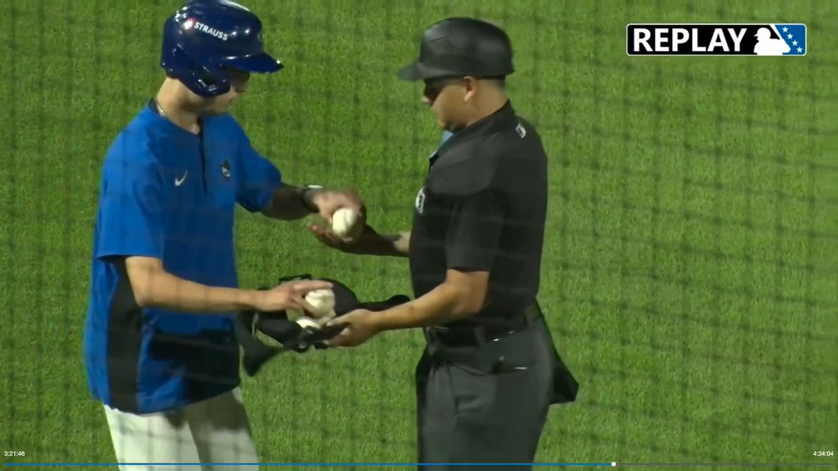 Ball boy gets ejected for aggressively handing the baseballs to the umpire, a breakdown