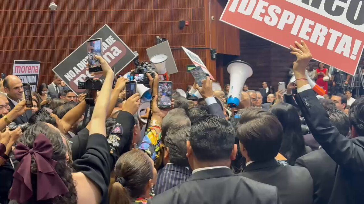 Voy con información de última hora Sacan diputados del PRI las sirenas y piden que Morena renuncie a convertirse en dictadura.