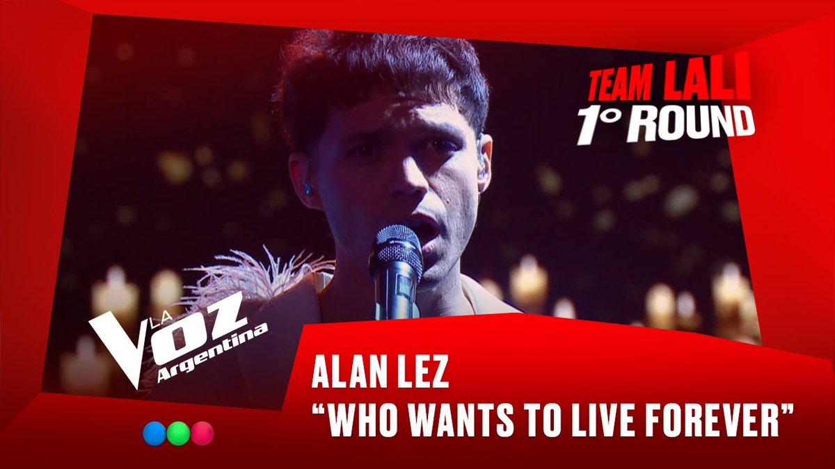 "Queen": Por la presentación de Alan Lez en #LaVozArgentina con la canción ‘Who Wants to Live Forever’