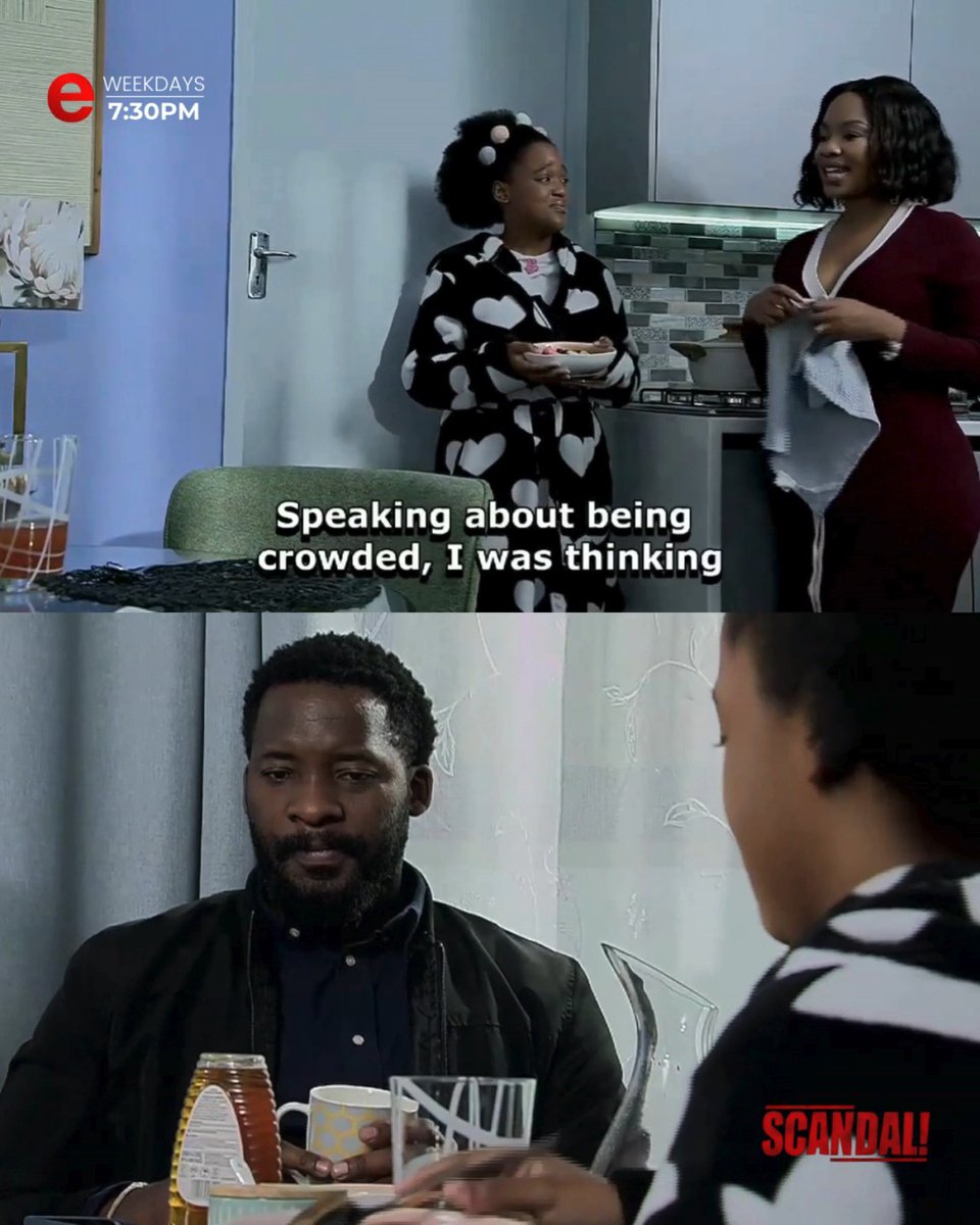 With what money will Nhloso buy Dintle and family a bigger house? 🤔Uyabona indoda eshada ingena plan mara! 🤨 Tune in tonight at 7:30PM on #etvScandal