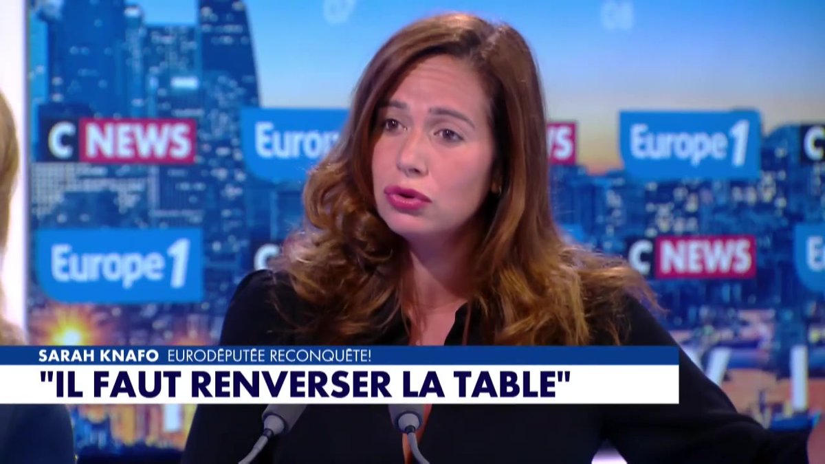 "Le Salvador est passé du pays le plus dangereux du monde au pays le plus sûr du monde en 4 ans (...) nous, si vous regardez juste sur Google hier, homicide en France, il y en a déjà 3" déclare Sarah Knafo #LaGrandeITW #Europe1