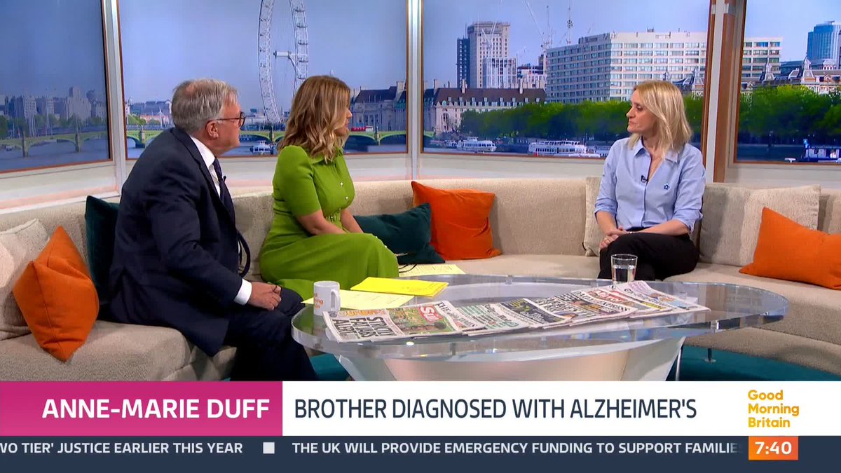 'We really need to reinvent the system...we need a whole new approach' Actress Anne-Marie Duff speaks candidly about the difficulties she and her family have faced in trying to navigate the care system to get her brother, Eddie who has early onset Alzheimer’s, the help he needs.