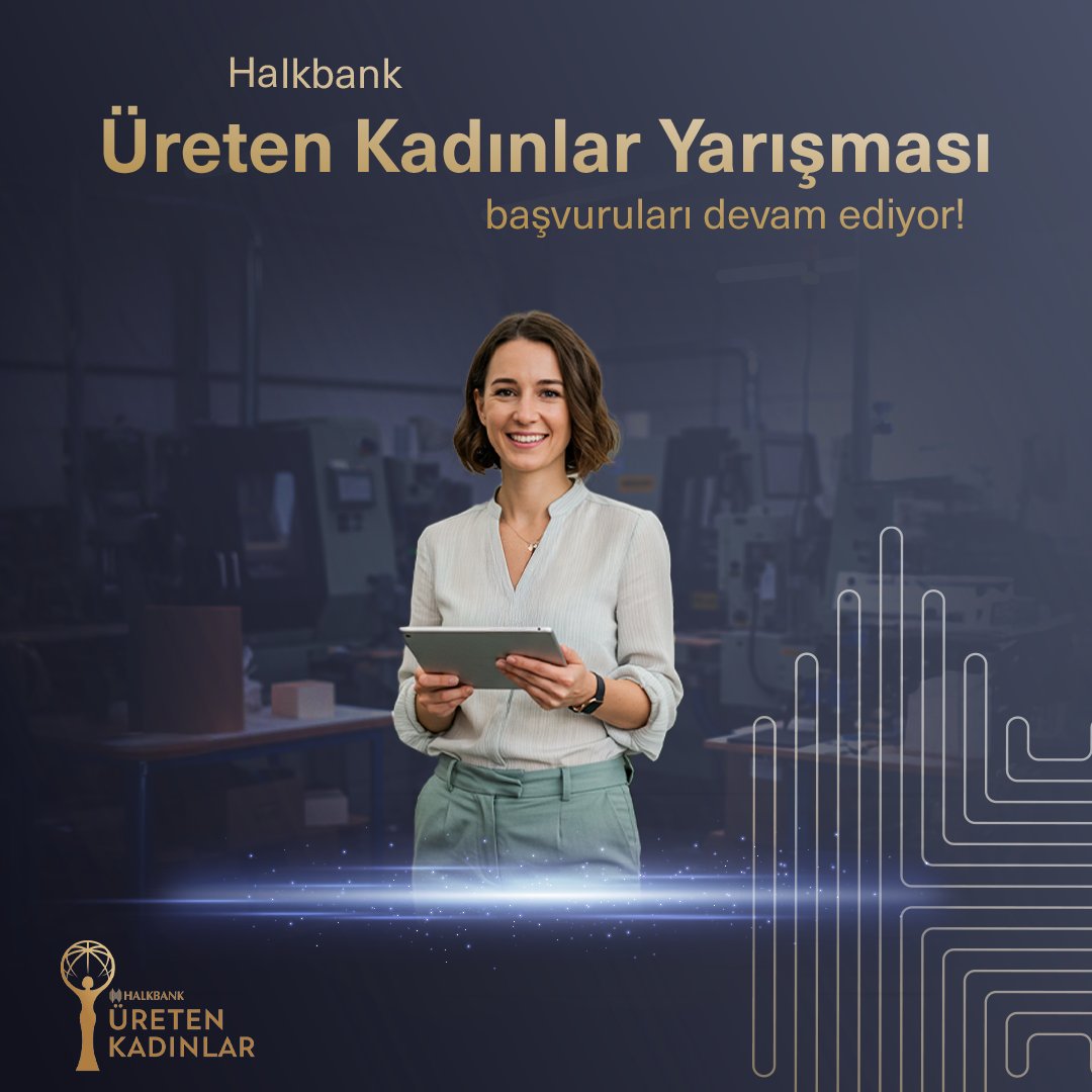 Halkbank Üreten Kadınlar Yarışması başvuruları devam ediyor! ✨ Siz de hemen başvurun, hayallerinizi gerçeğe dönüştürme fırsatını kaçırmayın. 🌸 Detaylı bilgi ve başvuru için web sitemizi ziyaret edebilirsiniz.