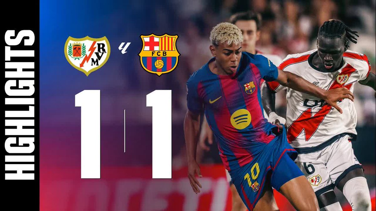 Matchday 3⃣ highlights #RayoBarça | #laligahighlights