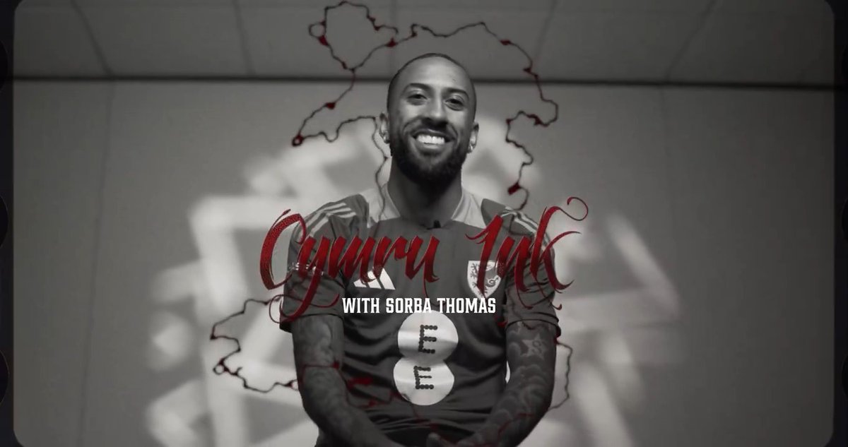 "My tattoos help me remember where I came from because not long ago I was playing part-time football as a scaffolder." 💬 🎨 Watch Cymru Ink: The stories behind the tattoos with Sorba Thomas 📺