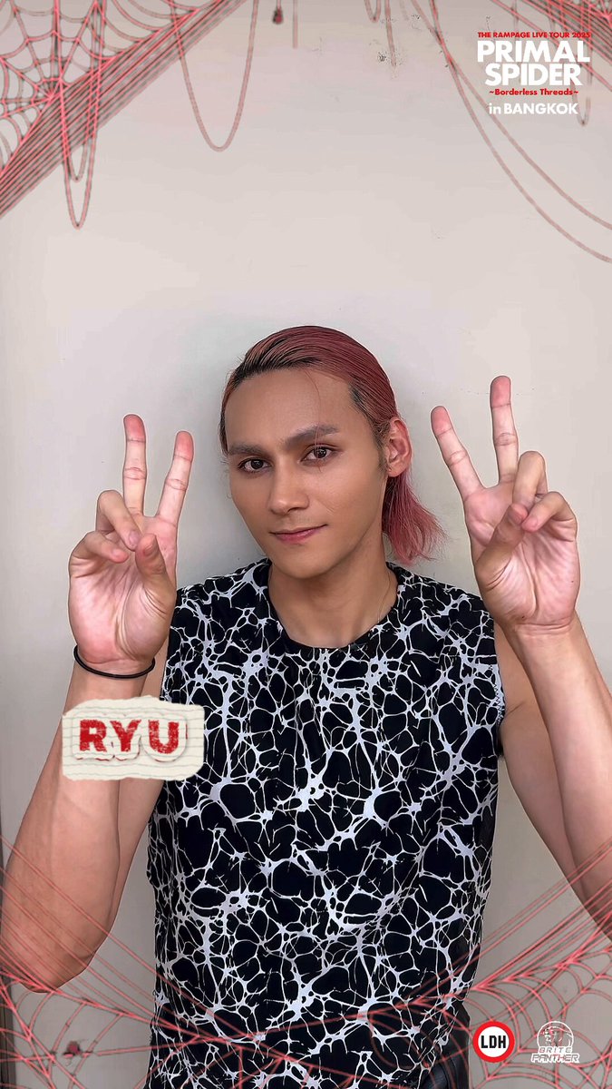 🐉 The answer is... 🛺 น้องมาแล้ว เตรียม รถ 🛺 รอกันได้เล้ย THE RAMPAGE LIVE TOUR 2025 “𝓟𝓡𝓘𝓜𝓐𝓛 𝓢𝓟𝓘𝓓𝓔𝓡” Borderless Threads in BANGKOK 📆 Saturday, November 8,2025 ⏰Time : 6 PM 📍Venue : BCC HALL 5th , CENTRAL LADPRAO 💳TICKET ON SALE NOW ! 💳 チケット好評発売中！ THE RAMPAGE OFFICIAL #RYU #龍 #THERAMPAGE #ランペ #PRIMALSPIDER_BKK2025 #RAVERS #LDH #BritePanther