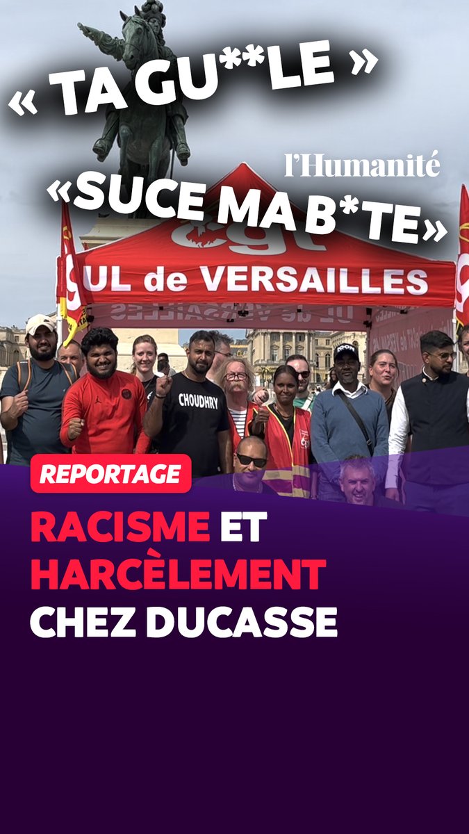 « Ta gu**le », « Suce ma b*te » : des employés du restaurant Ducasse au château de Versailles témoignent de dérives ➡️