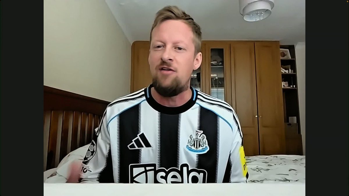 "I thought it was a statement of few words, for a man of fewer morals." Newcastle fan Ben Johnson on the club’s brief announcement about Alexander Isak’s departure 😮