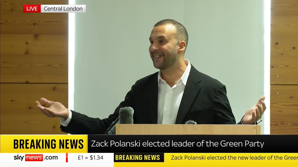 "We listen to the poorest communities, whoever needs us to have their back" Elected leader Zack Polanski says the Green Party's message is to always stand together 📺 Sky 501, Virgin 602, Freeview 233 and YouTube