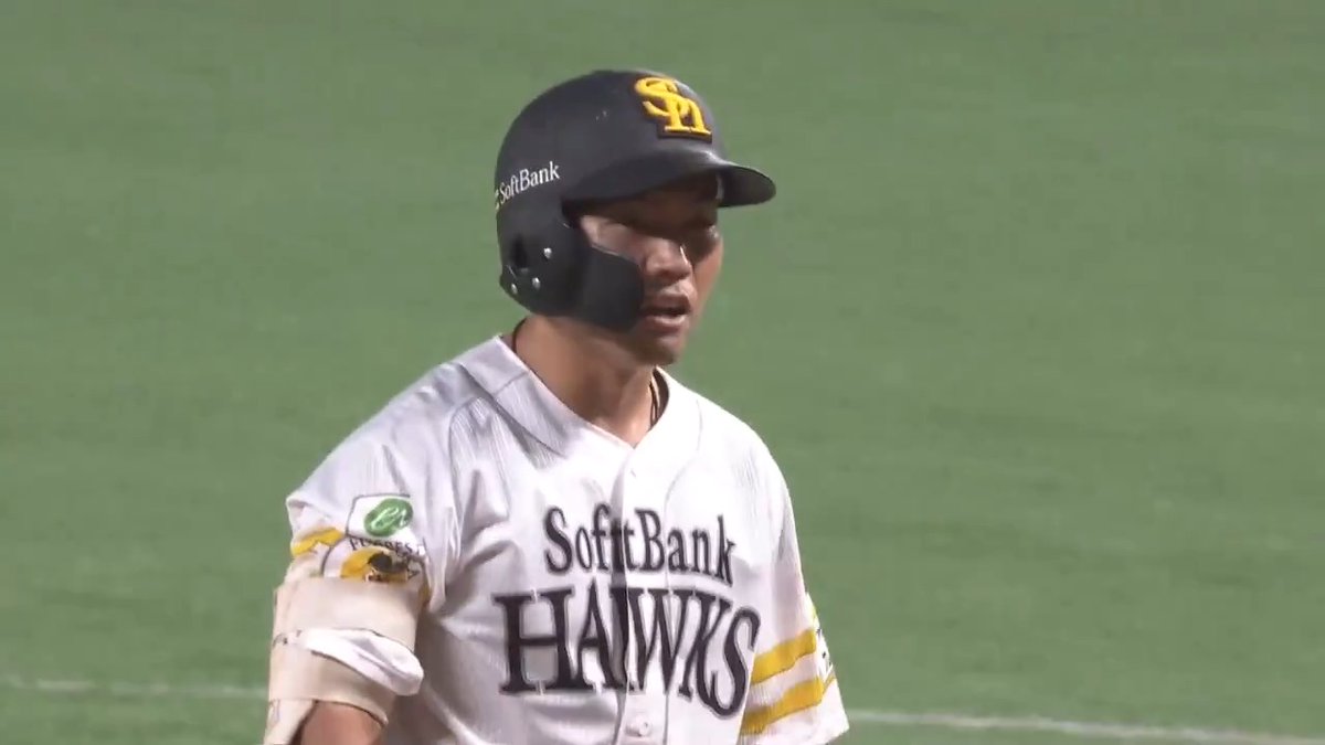 流石の一打‼️ 福岡ソフトバンク代打 中村晃 選手の同点タイムリーヒット👏 👇ライブ配信はこちら