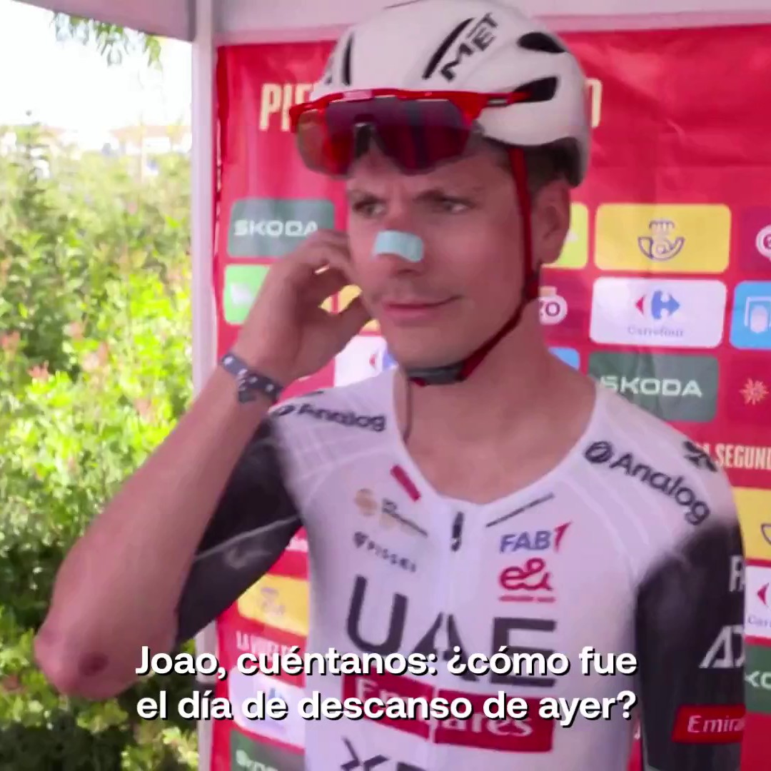 ๐ฃ๏ธ Joao Almeida, en Eurosport.es tras el adiรณs de Juan Ayuso al UAE: "Como compaรฑero de equipo, no dirรญa amigo, pero nos tenemos el uno al otro, creo que necesita hacer lo que sea mejor para รฉl" #LaVuelta25