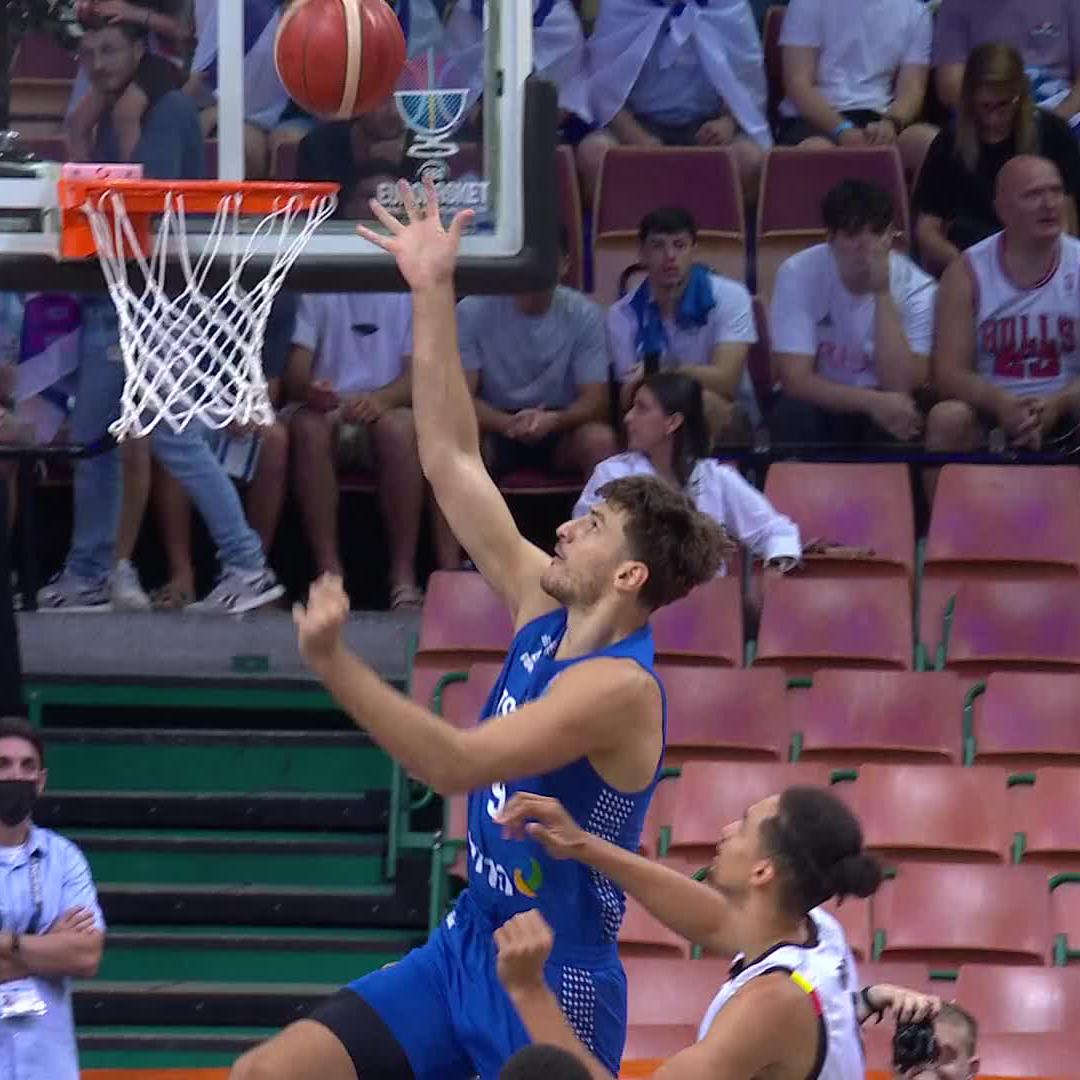 Tel Aviv connection working nicely 🤝 #EuroBasket