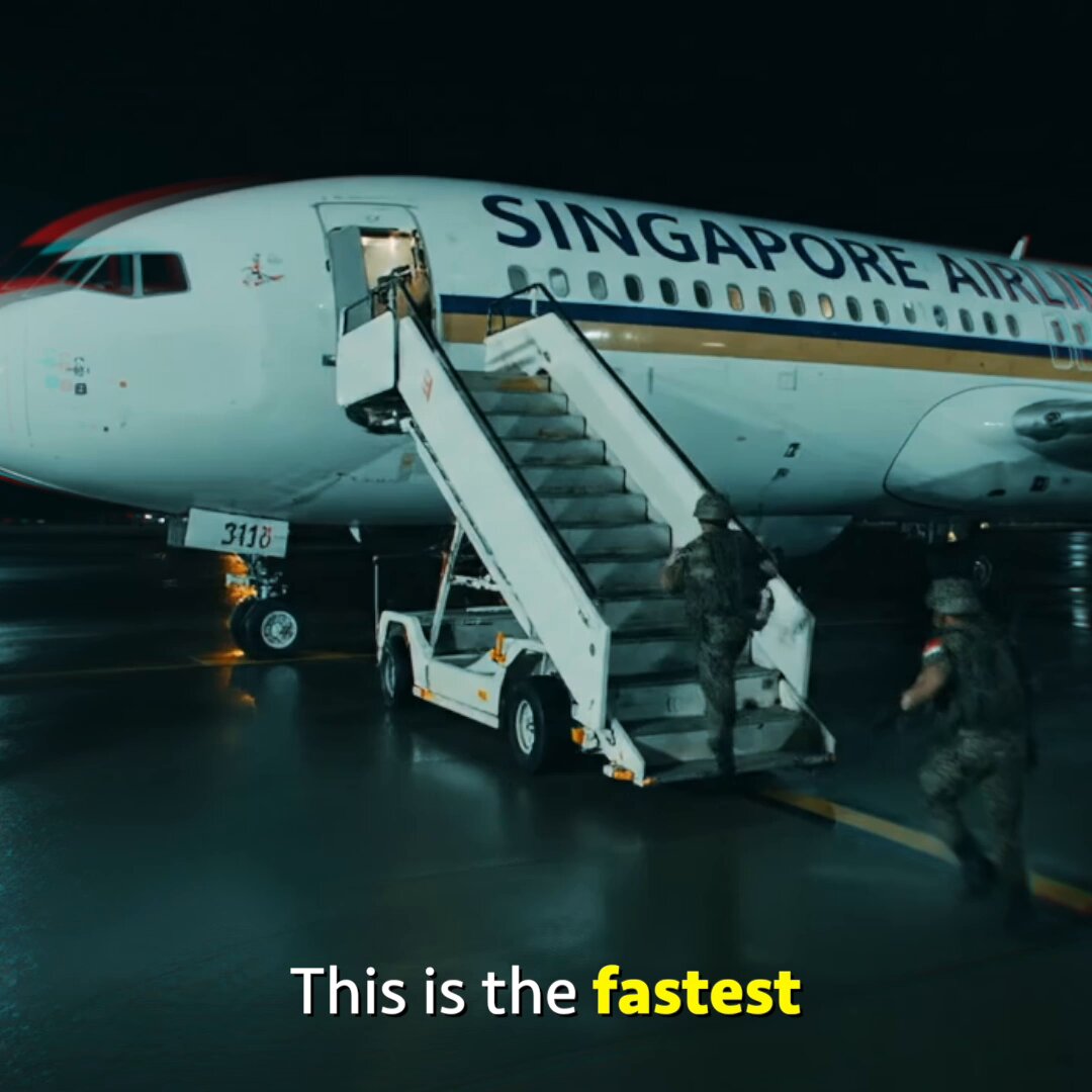 Fastest rescue in History! It took 30 seconds for Singapore's commandos to neutralize the threat. Zero innocent people died too. This is a true story from 1991! That's 1 minute, see you tomorrow for Day 79!