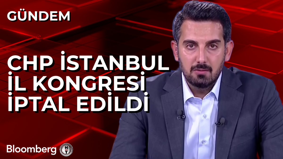 📍 CHP İstanbul İl Kongresi iptal edildi. Can Medya Grubu Ankara Temsilcisi Fevzi Çakır aktardı.