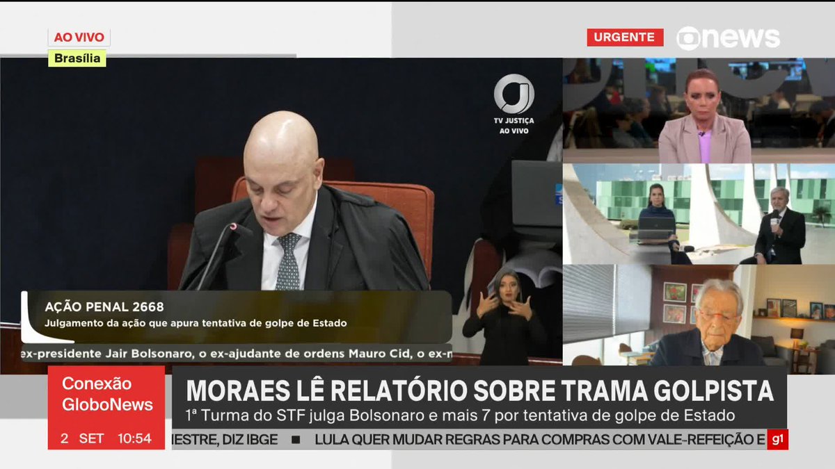 .Valdo Cruz: líderes do Centrão vão tentar aprovar uma anistia para o ex-presidente Jair Bolsonaro (PL) depois do julgamento da ação penal, mas vão avisar os aliados do ex-presidente que será preciso aceitar que nada será feito para reverter a inelegibilidade dele. #ConexãoGloboNews ➡ Assista à #GloboNews: