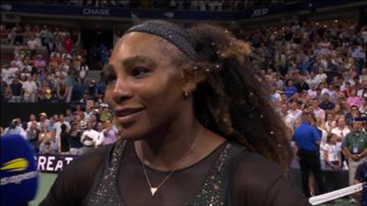 Hace tres años. - ¿Estás sorprendida con tu nivel? - Soy Serena Williams. Icónica 👑