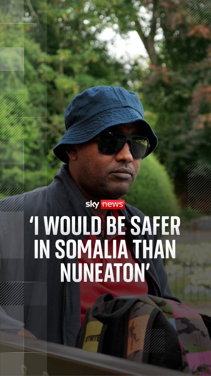 "I want to go back." A former asylum seeker wants the government to send him back to his home country Somalia, because he believes it is "not safe" living in a market town in Warwickshire. Read more: