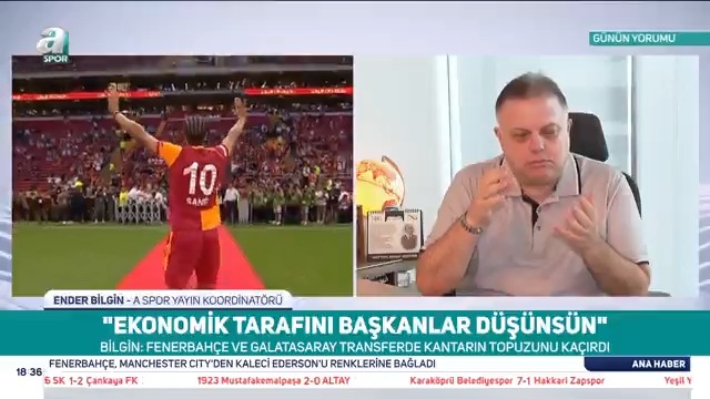 🎙️ Ender Bilgin: Fenerbahçe ve Galatasaray transferde kantarın topuzunu kaçırdı. Tabii ki futbolseverler, sahadaki yıldızlara ve alınacak sonuçlara bakar. Ekonomik tarafını başkanlar düşünsün.