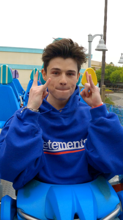 TEAM ASHBY 🎢 Ashby Gentry from My Life with the Walter Boys does the roller coaster interview.