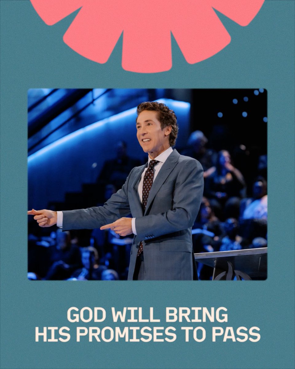 Keep waiting with expectancy and you’re going to see God show out in your life. He’s going to do things that are uncommon, unusual. You didn’t see it coming. It's the greatness of our God. Check out this message from Joel! "The Promise Is Coming":