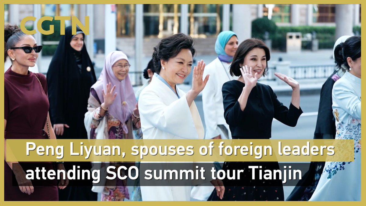 Wife of Xi Jinping, Peng Liyuan, hosted the spouses of leaders who attended SCO. Guess whose wife was not present?