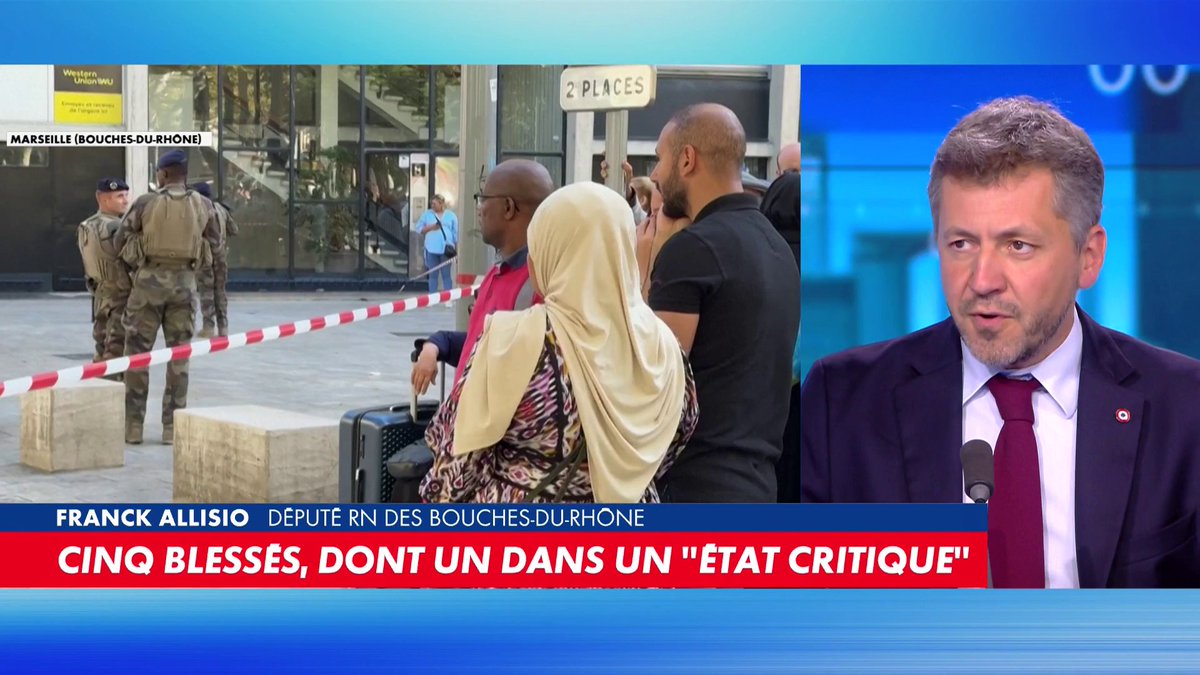 «Si Marseille tombe, et Marseille est en train de tomber, alors toute la France tombera», a asséné Franck Allisio à la suite de l’attaque au couteau à Marseille, et alors que la violence gangrène la ville, dans #Punchline