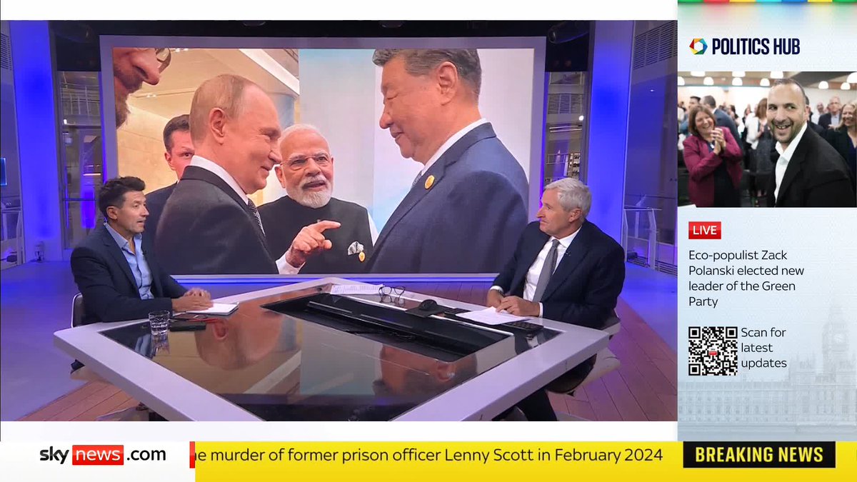 'They are preparing a new world order.' Xi Jinping is hosting Vladimir Putin and Kim Jong Un in Beijing. Sky's Dominic Waghorn explains why the meeting is significant. 📺 Sky 501, Virgin 602, Freeview 233 and YouTube