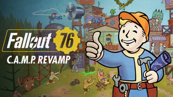 It’s C.A.M.P. flipping season! Today’s #Fallout76 update is available now and gives you the tools to take your C.A.M.P. to new heights. What are you excited to build?