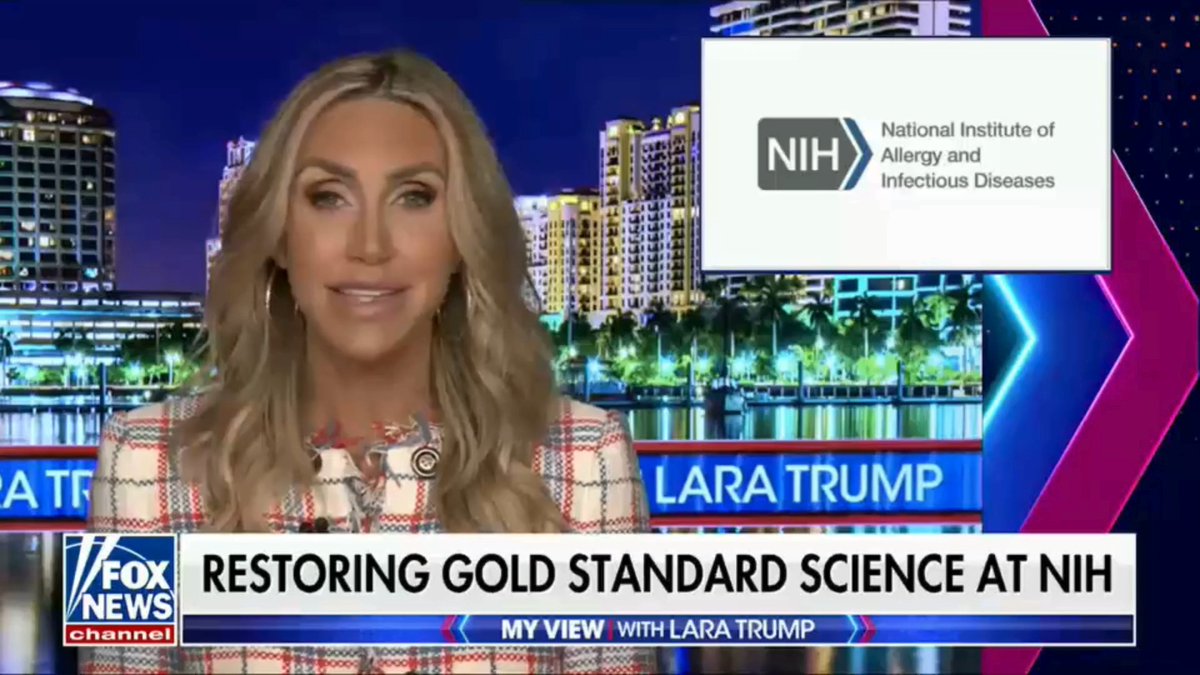 Honored to join My View with Lara Trump to talk about restoring the public’s trust in NIH. Our mission is clear: align priorities and ensure resources serve patients, not politicians. Watch the full episode with my HHS.gov colleagues as we Make America Healthy Again: