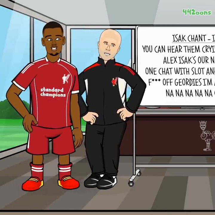 The Alexander Isak chant🎶