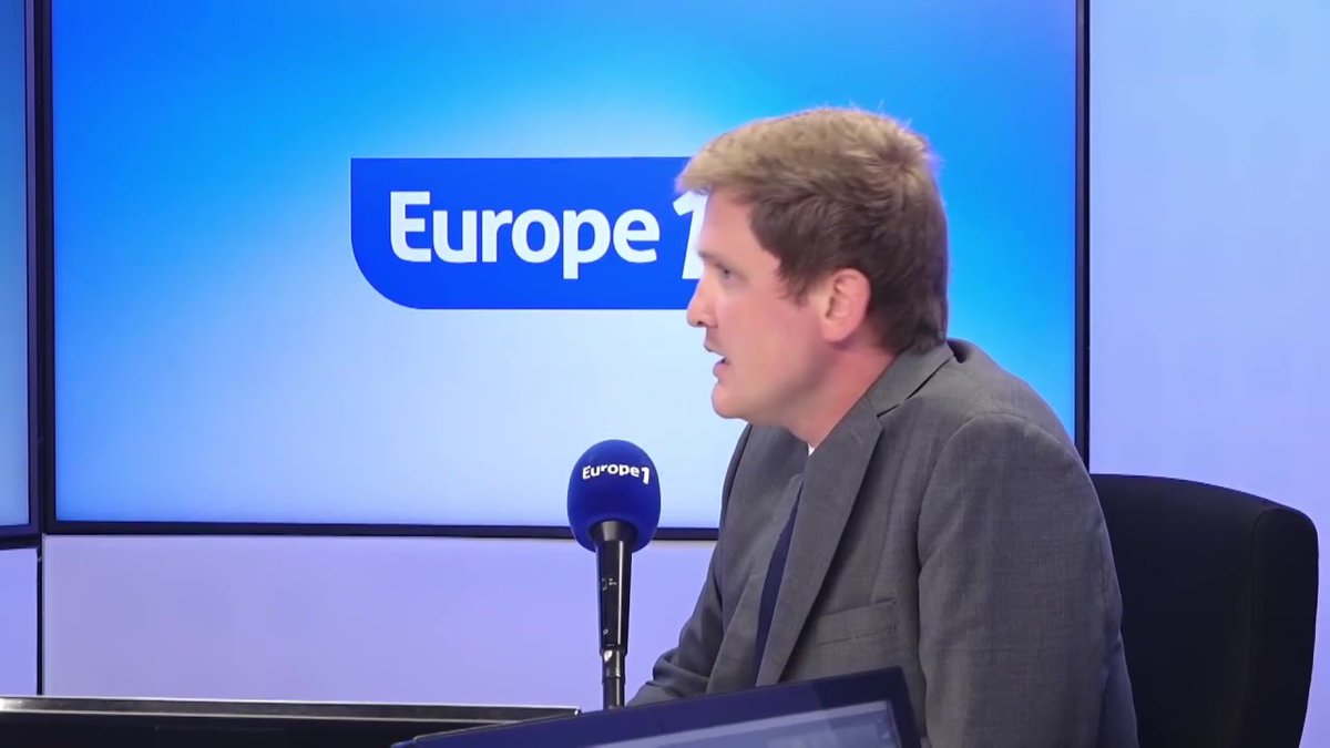 "Le meilleur moyen de lutter contre l'immigration en France, c'est de lutter contre le changement climatique" explique Charles Rodwell, député EPR des Yvelines dans #Europe1Soir Pierre de Vilno sur #Europe1