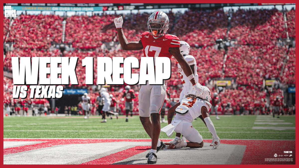 Week 1 Recap: 𝐯𝐬 𝐓𝐞𝐱𝐚𝐬 🌰