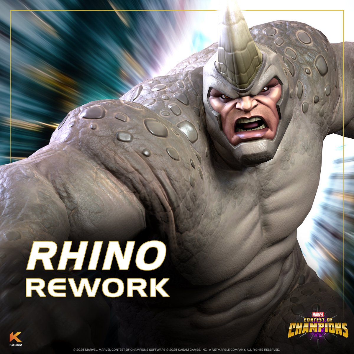 🦏 Rhino charges back into the Contest! New Kit. Same unstoppable charge.