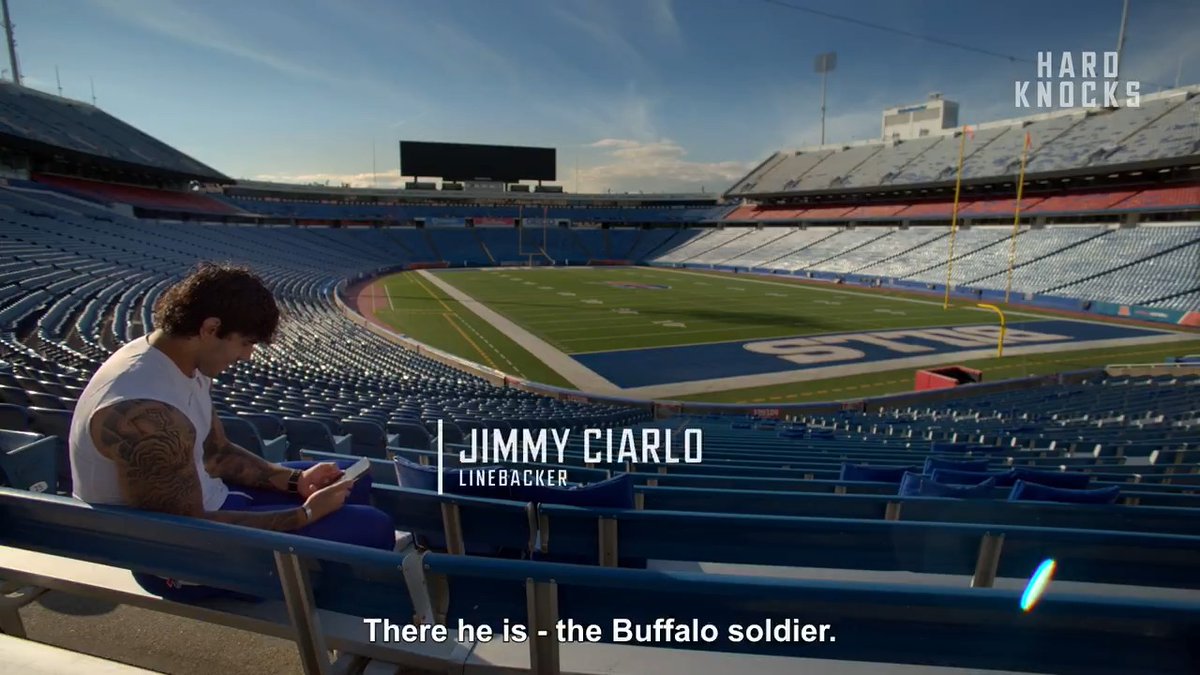 Bills LB Jimmy Ciarlo's call with his dad after making the practice squad 🥹 Final episode of #HardKnocks: Training Camp with the Buffalo Bills airs tonight at 9pm ET on HBO Max